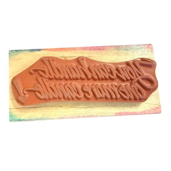 All Night Media You Can Handle One More Candle! 550J51 Rubber Stamp - Picture 2 of 3